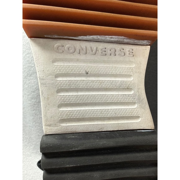 Converse Run‎ Star Hike High Top Platform Sneakers Black White Womens 6.5 Mens 5 - Picture 9 of 11